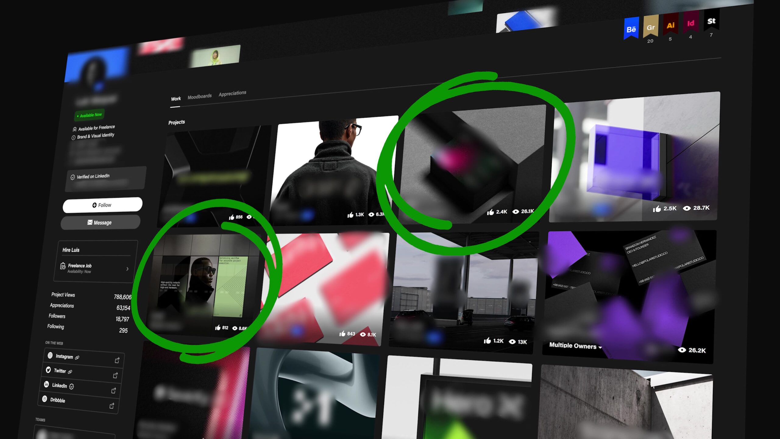 how to hire a Graphic Designer - portfolio test