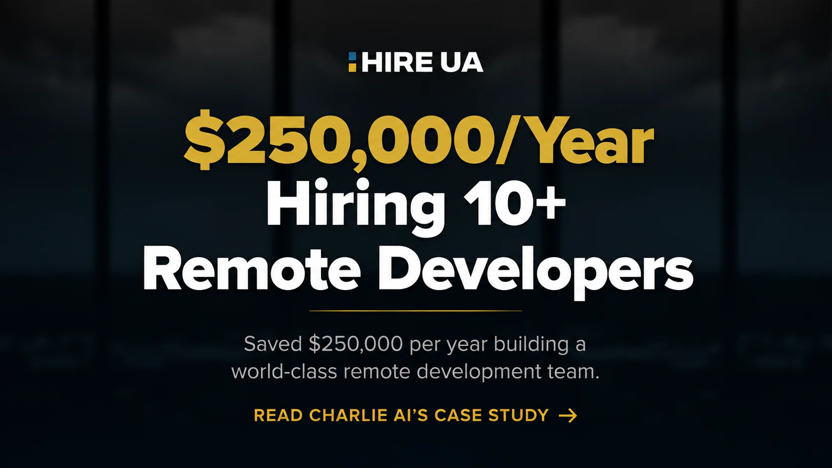 Charlie AI case study: saving $250,000 per year hiring remote developers