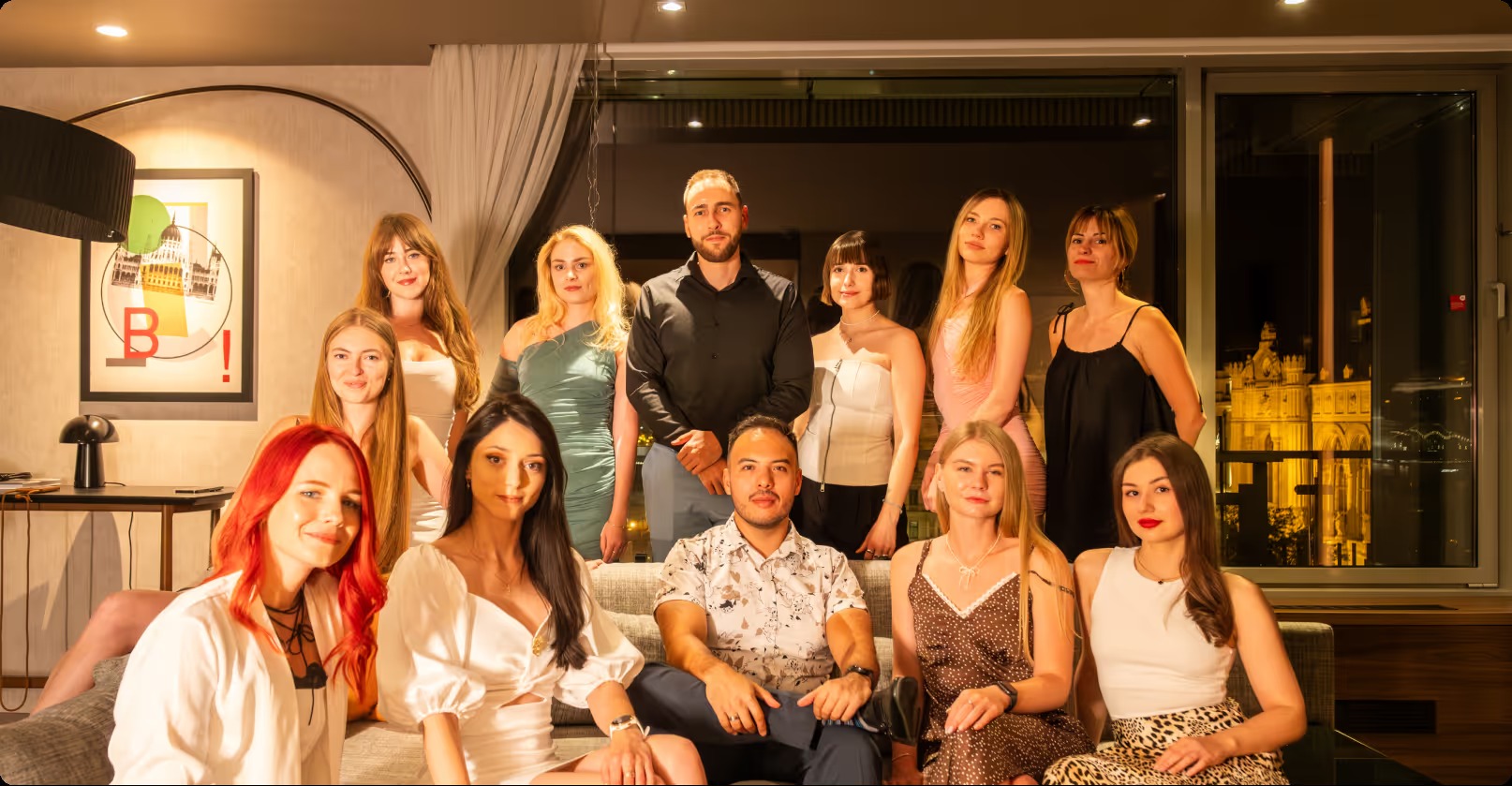 HireUA team in Budapest